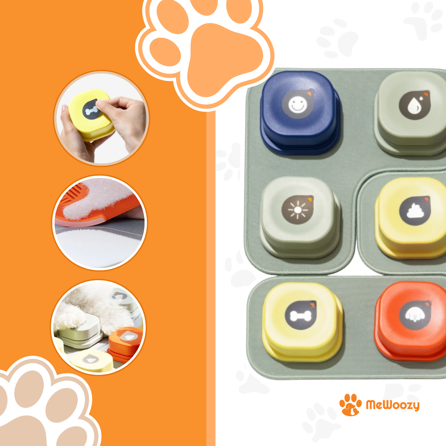 Praatknop Set Voor Honden en Katten – Voor Slimme Communicatie