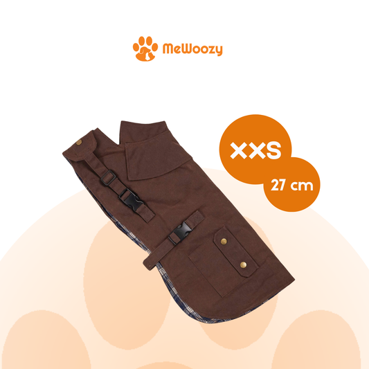 Waterdichte Hondenjas Met Flanel – Voor Droge Wandeldagen