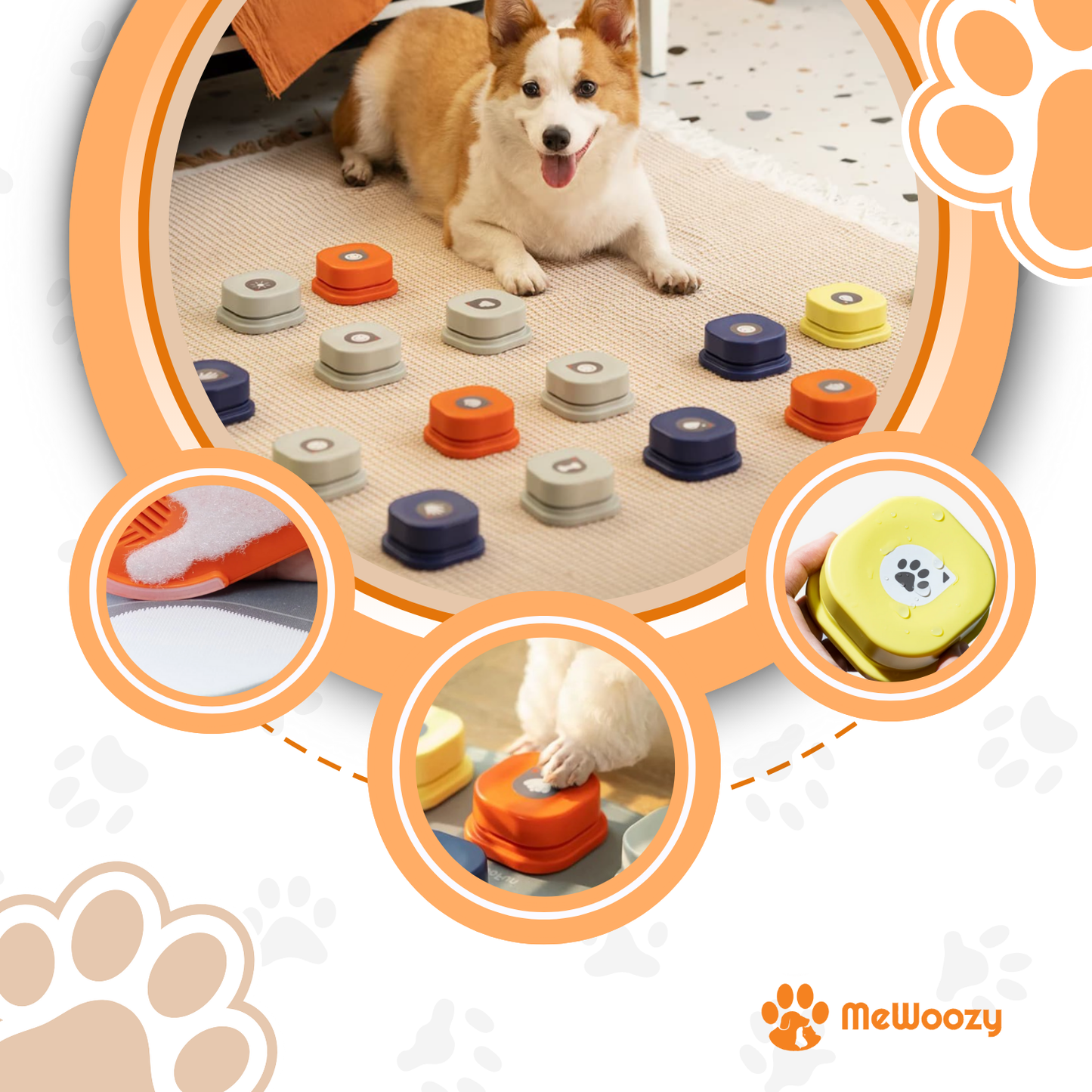 Praatknop Set Voor Honden en Katten – Voor Slimme Communicatie