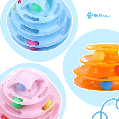 Katten Speeltoren Met Ballen – Voor Actief En Slim Spel