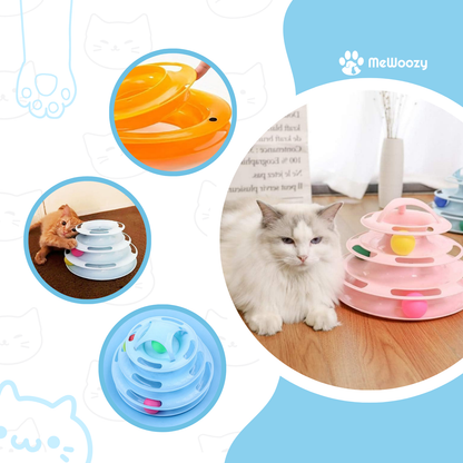 Katten Speeltoren Met Ballen – Voor Actief En Slim Spel