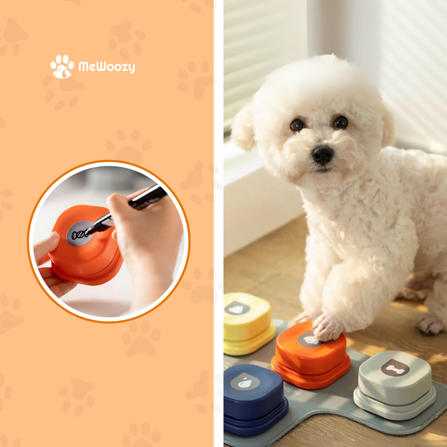 Praatknop Set Voor Honden en Katten – Voor Slimme Communicatie