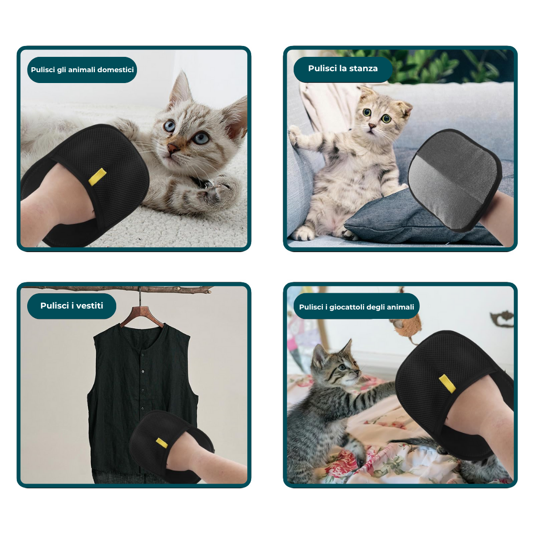 Dierenharen Verwijderhandschoen – Voor Eenvoudige Reiniging
