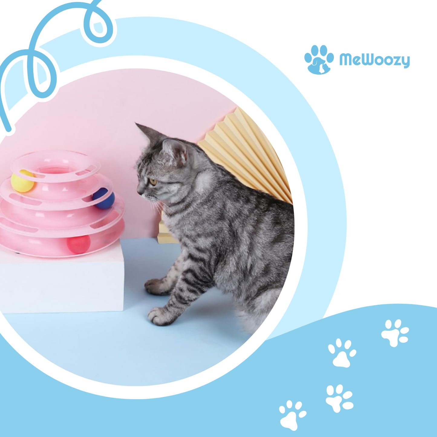 Katten Speeltoren Met Ballen – Voor Actief En Slim Spel