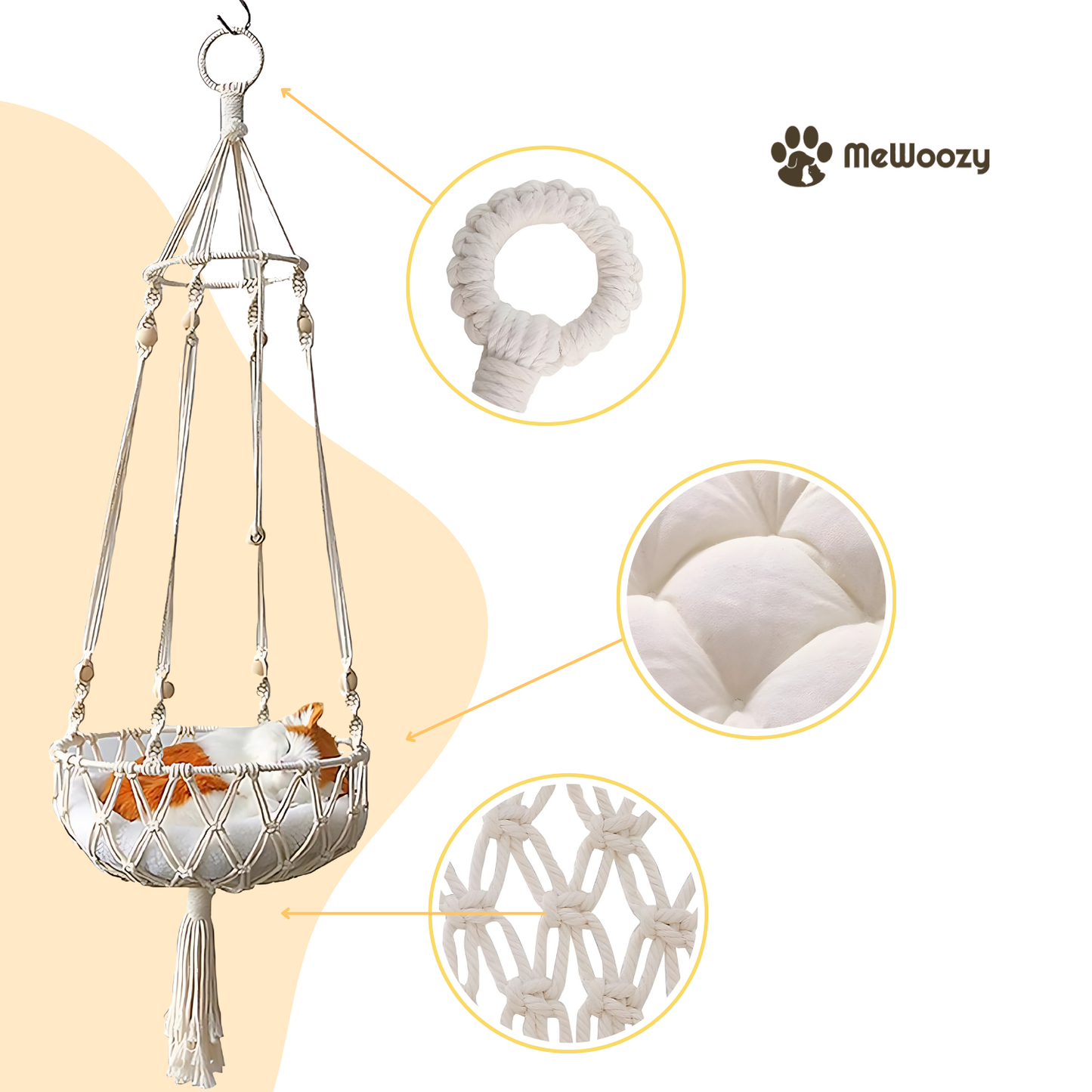 KattenHangplek Hangmand – Voor Hoog & Gezellig Ontspannen