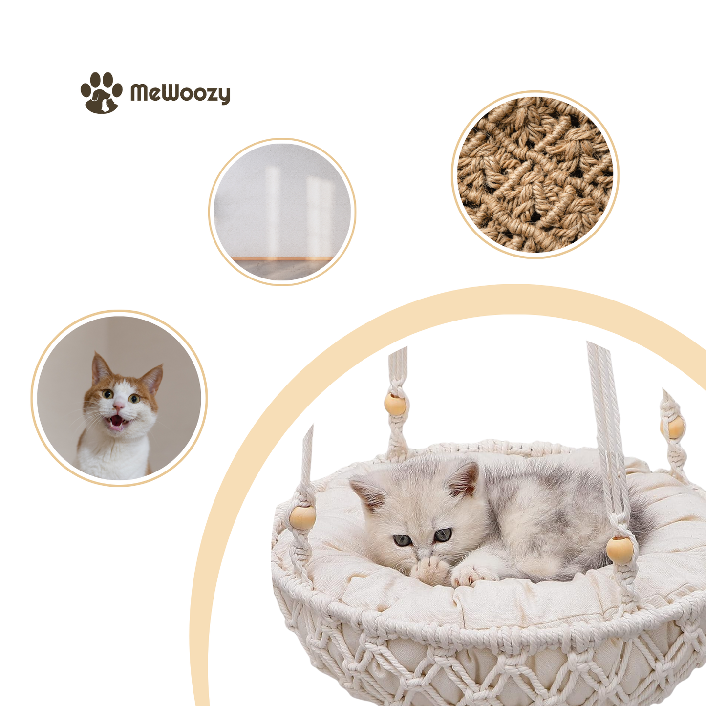 KattenHangplek Hangmand – Voor Hoog & Gezellig Ontspannen