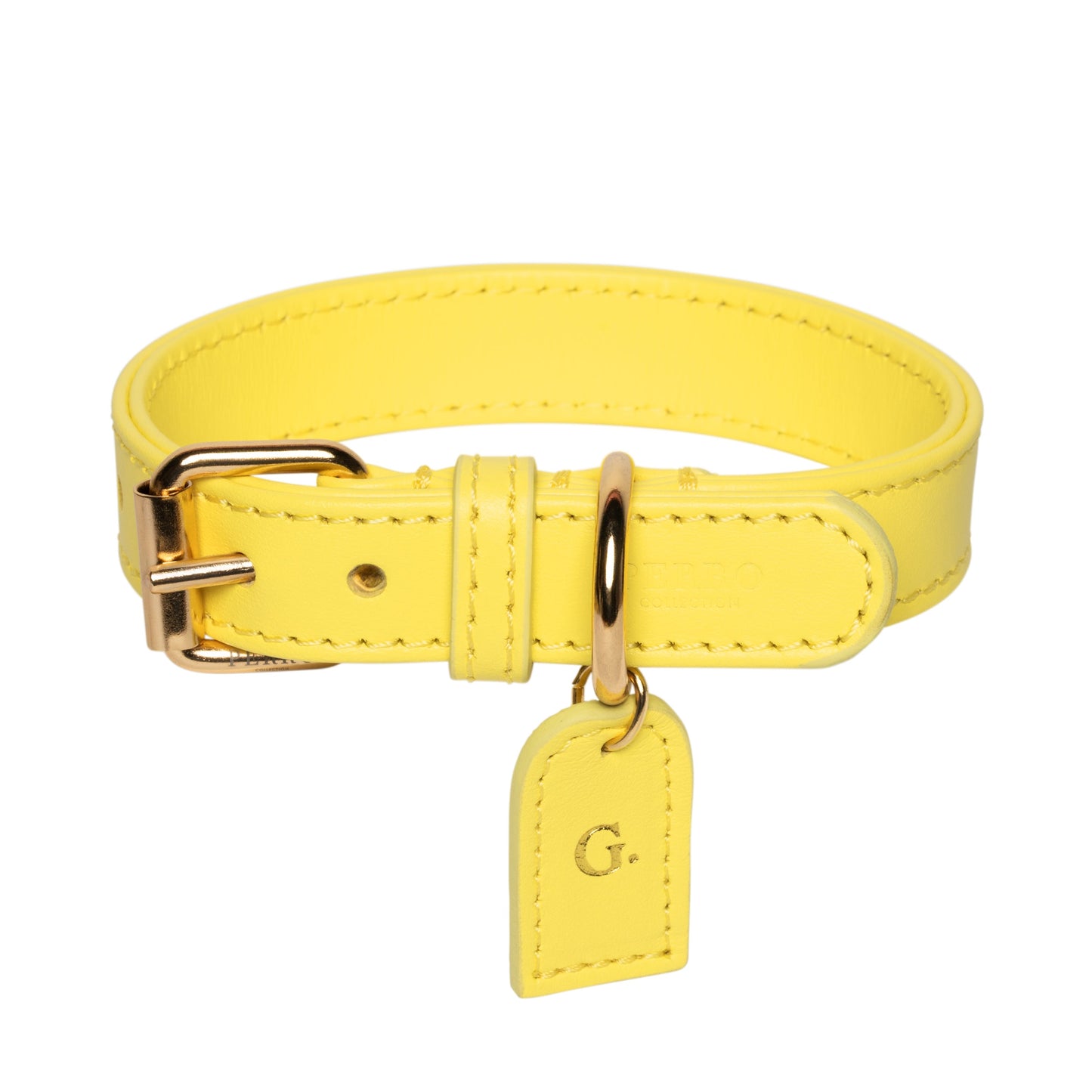 Leren Hondenhalsband Met Naam – Handgemaakt In Italië