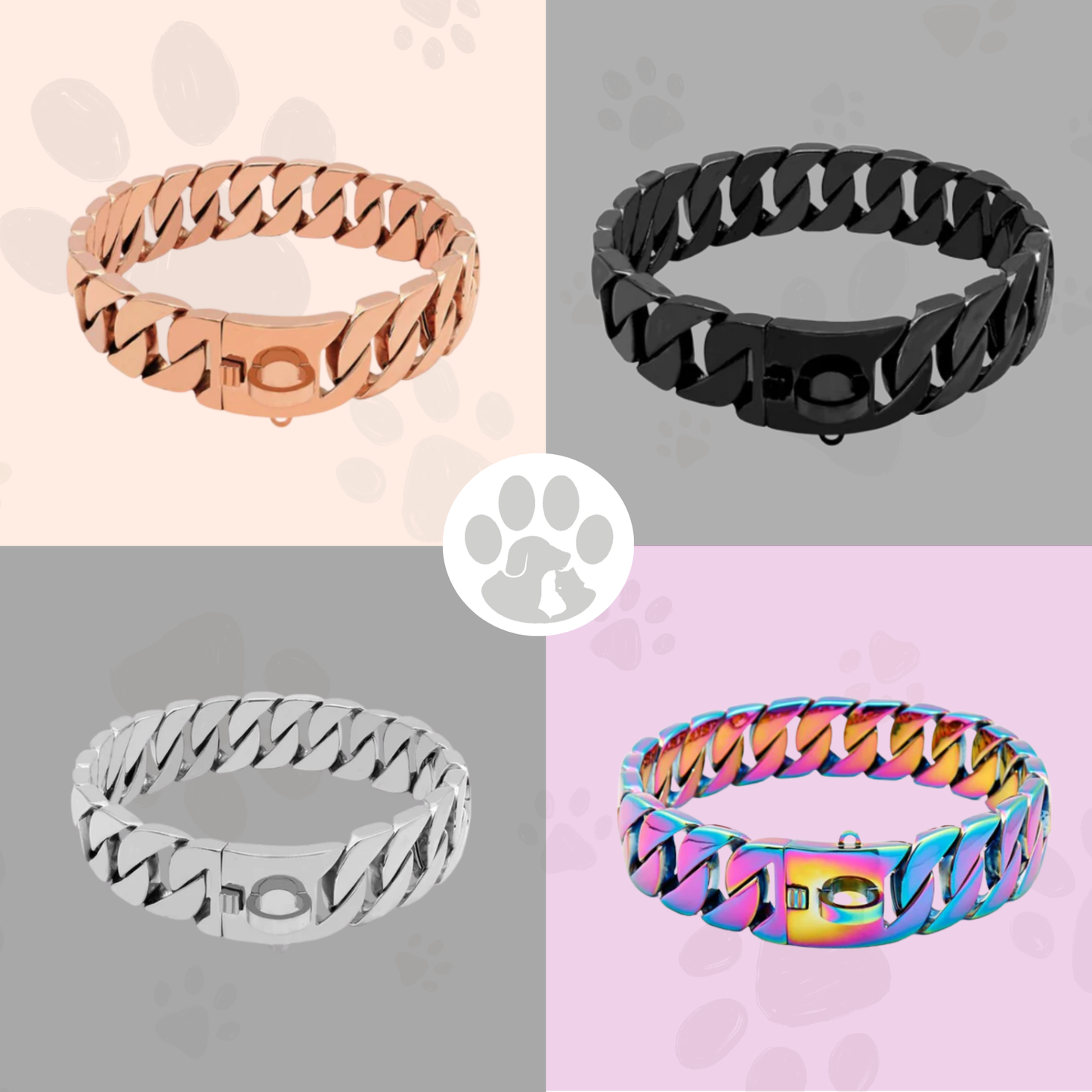 Hond Ketting Met Cuban Schakel – Voor Extra Stijl