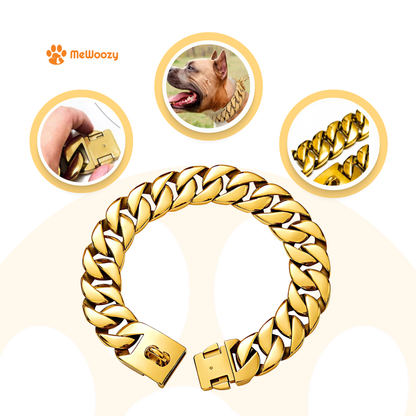 Hond Ketting Met Cuban Schakel – Voor Extra Stijl